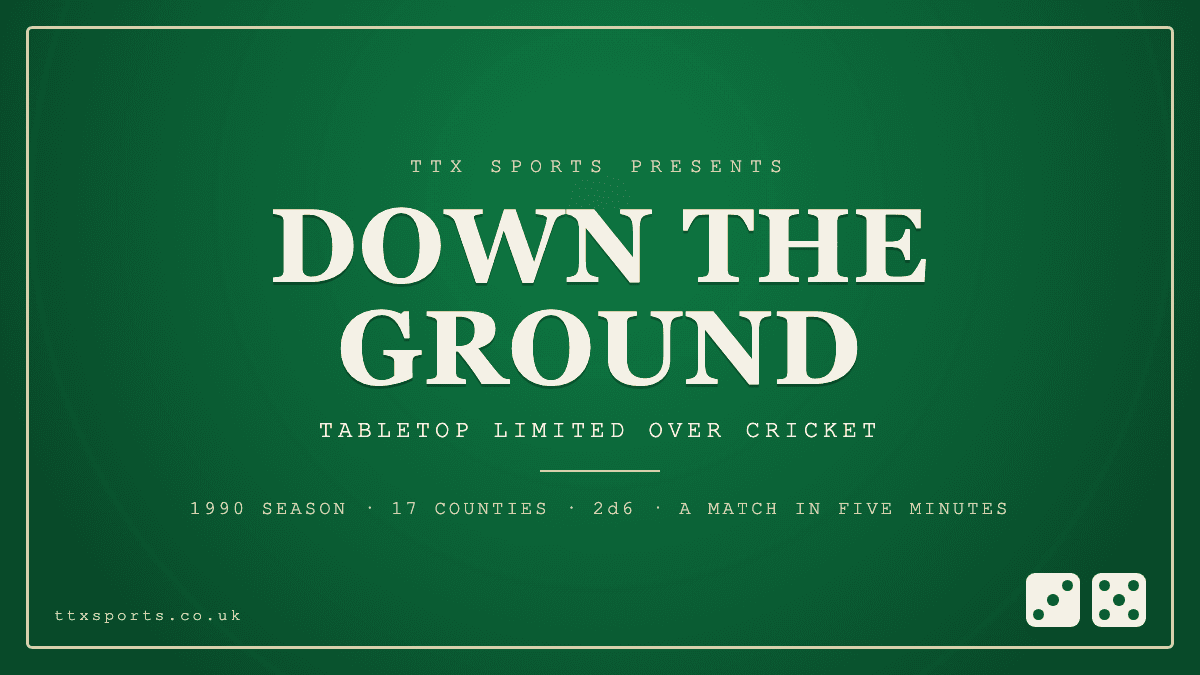 Down the Ground: A Cricket Season at Your Kitchen Table