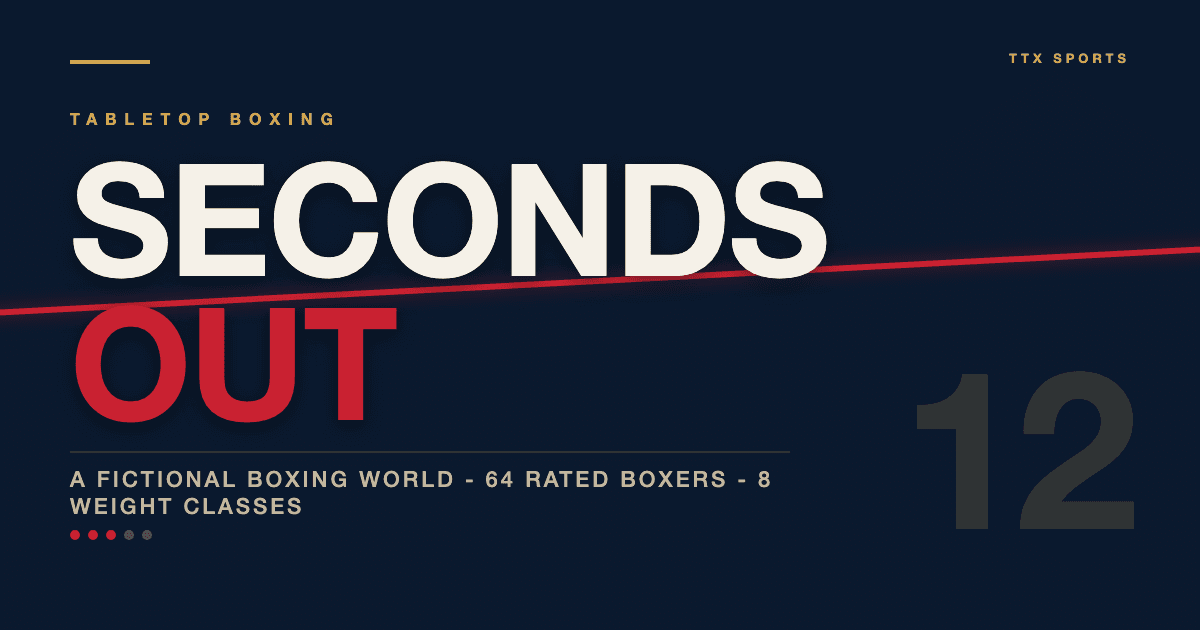 Seconds Out: Tabletop Boxing With a Full Fictional World