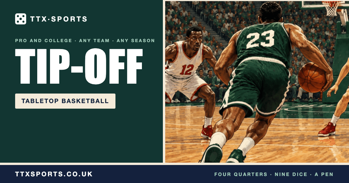Tip-Off: Tabletop Basketball, Pro and College