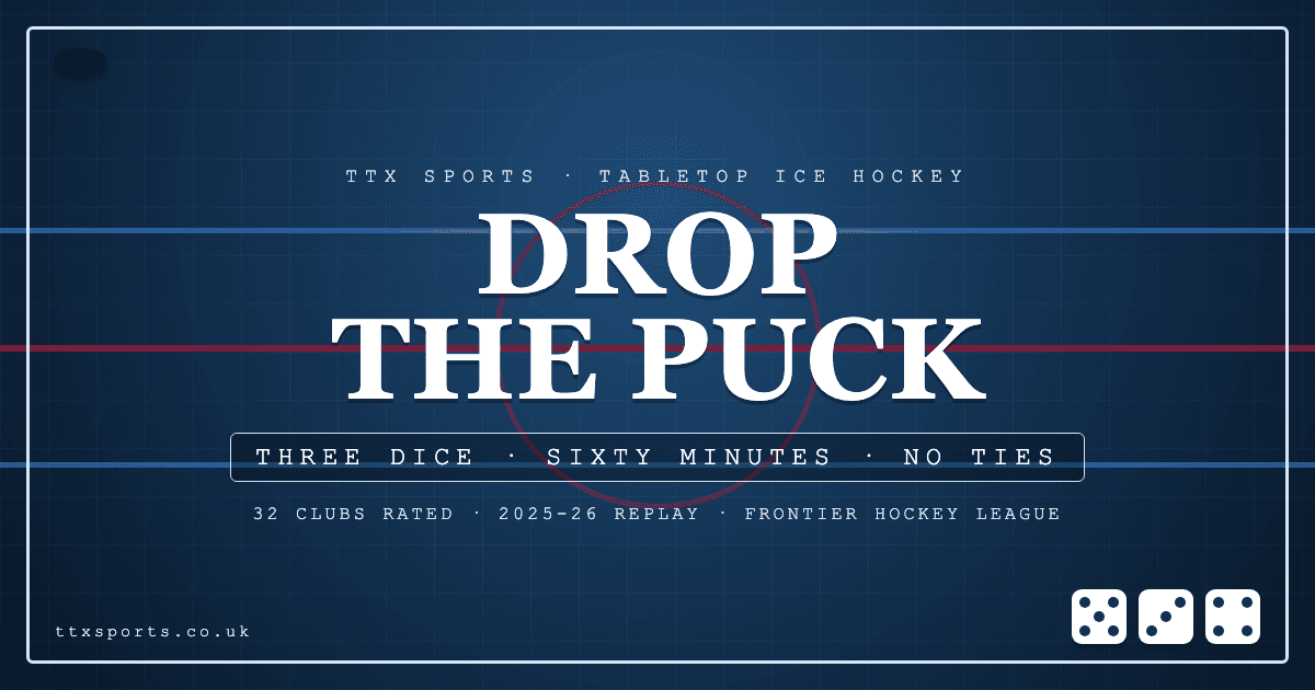 Drop the Puck: Tabletop Ice Hockey, Out Before Opening Night