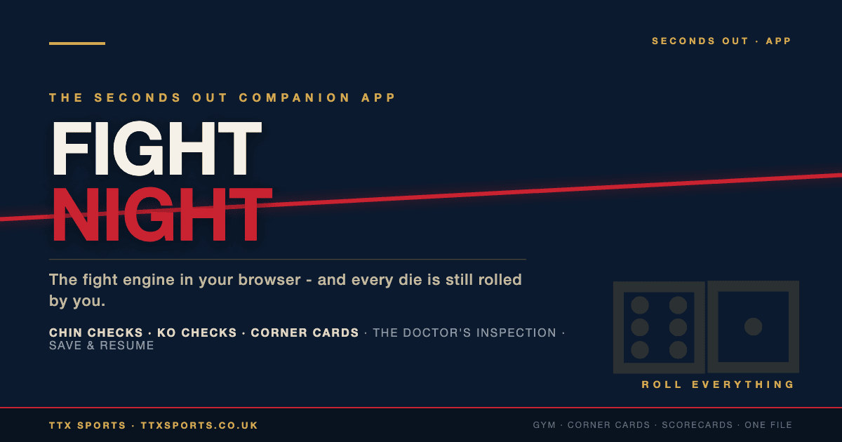 Fight Night: The Boxing Line Gets Its App