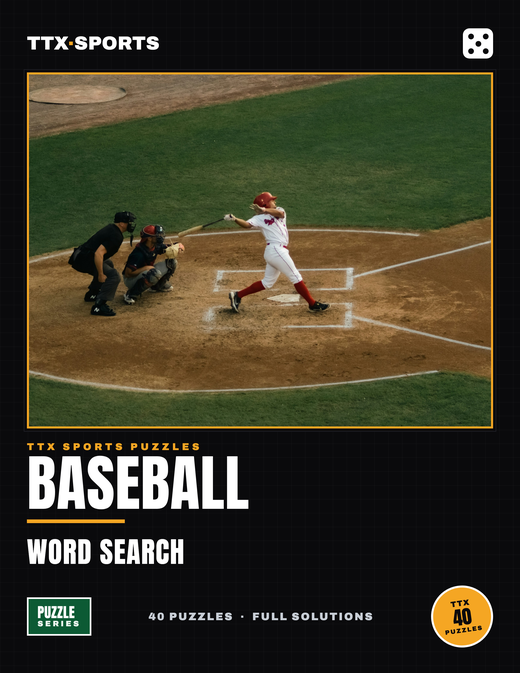 Baseball Word Search book cover