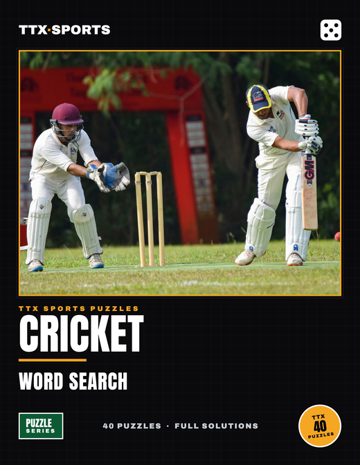 Cricket Word Search book cover